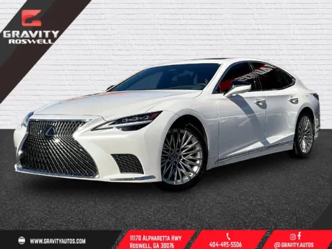White 2024 Lexus LS 500 Base for sale in Roswell, GA