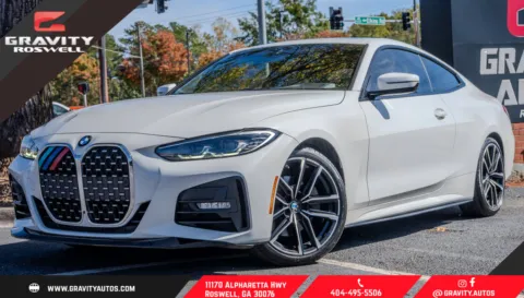 White 2021 BMW 4 Series 430i xDrive for sale in Roswell, GA