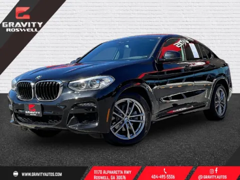Black 2021 BMW X4 xDrive30i for sale in Roswell, GA
