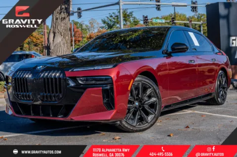 Red 2023 BMW 7 Series 740i for sale in Roswell, GA