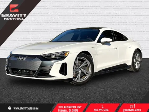 White 2022 Audi e-tron GT Premium Plus for sale in Roswell, GA