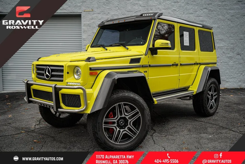Black 2018 Mercedes-Benz G-Class G 550 Squared for sale in Roswell, GA