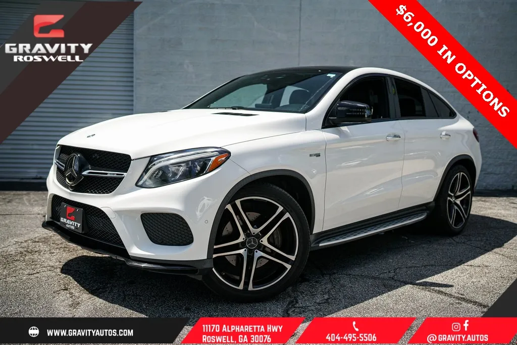 White 2019 Mercedes-Benz GLE 43 AMG for sale in Roswell, GA