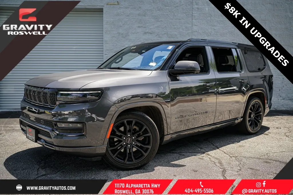 Gray 2022 Jeep Grand Wagoneer Series II for sale in Roswell, GA