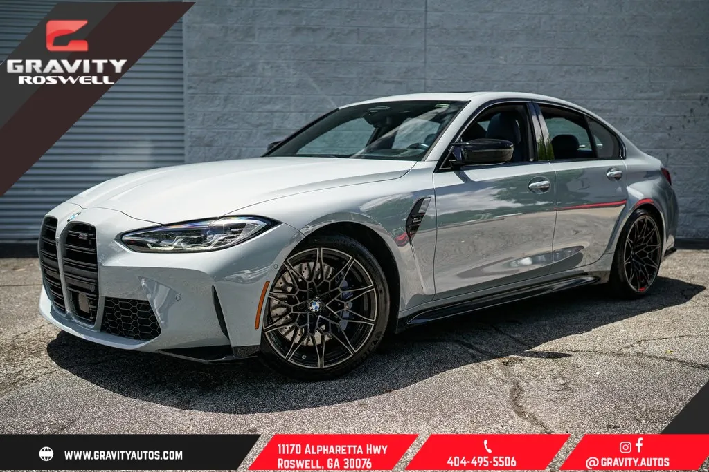 Gray 2022 BMW M3 Competition for sale in Roswell, GA