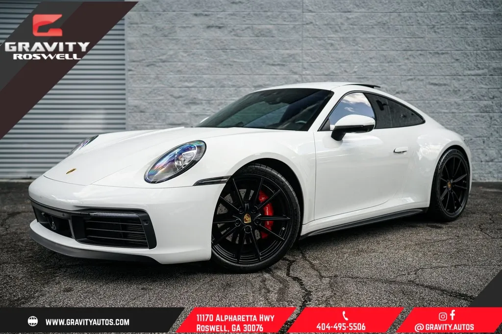 White 2020 Porsche 911 Carrera 4S for sale in Roswell, GA