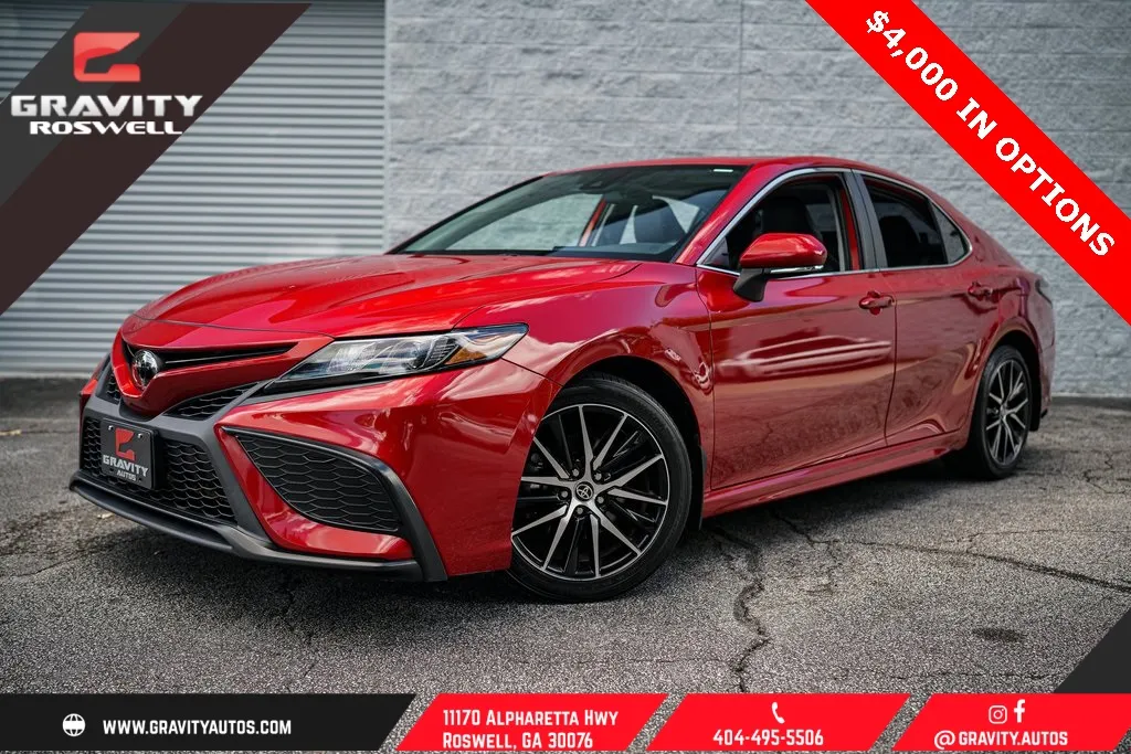 Red 2023 Toyota Camry SE for sale in Roswell, GA