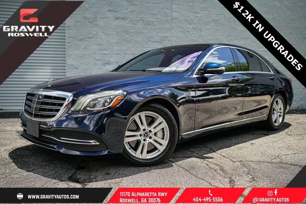 Gray 2019 Mercedes-Benz S-Class S 560 for sale in Roswell, GA