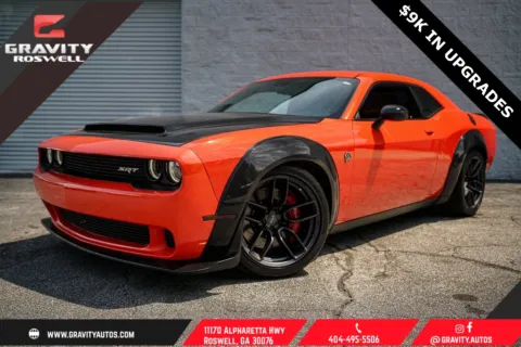 Orange 2017 Dodge Challenger SRT Hellcat for sale in Roswell, GA