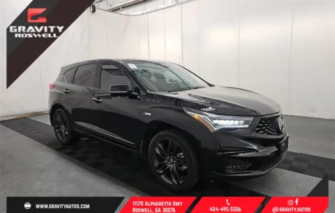 Black 2021 Acura RDX A-Spec Package for sale in Roswell, GA