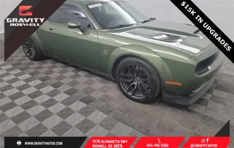Green 2019 Dodge Challenger R/T Scat Pack Widebody for sale in Roswell, GA