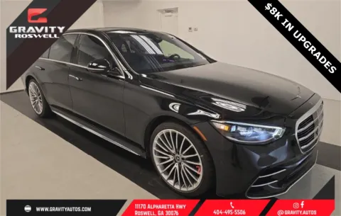 Black 2022 Mercedes-Benz S-Class S 500 for sale in Roswell, GA