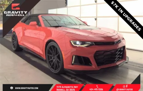 Red 2021 Chevrolet Camaro ZL1 for sale in Roswell, GA