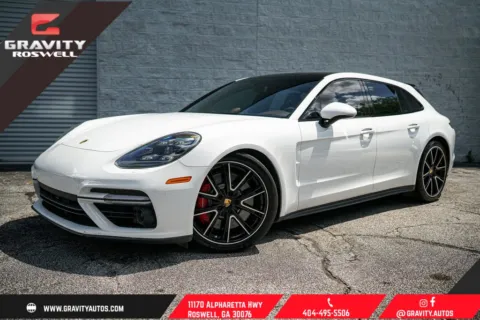 White 2018 Porsche Panamera Sport Turismo Turbo for sale in Roswell, GA