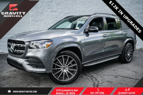 Gray 2022 Mercedes-Benz GLS 450 for sale in Roswell, GA