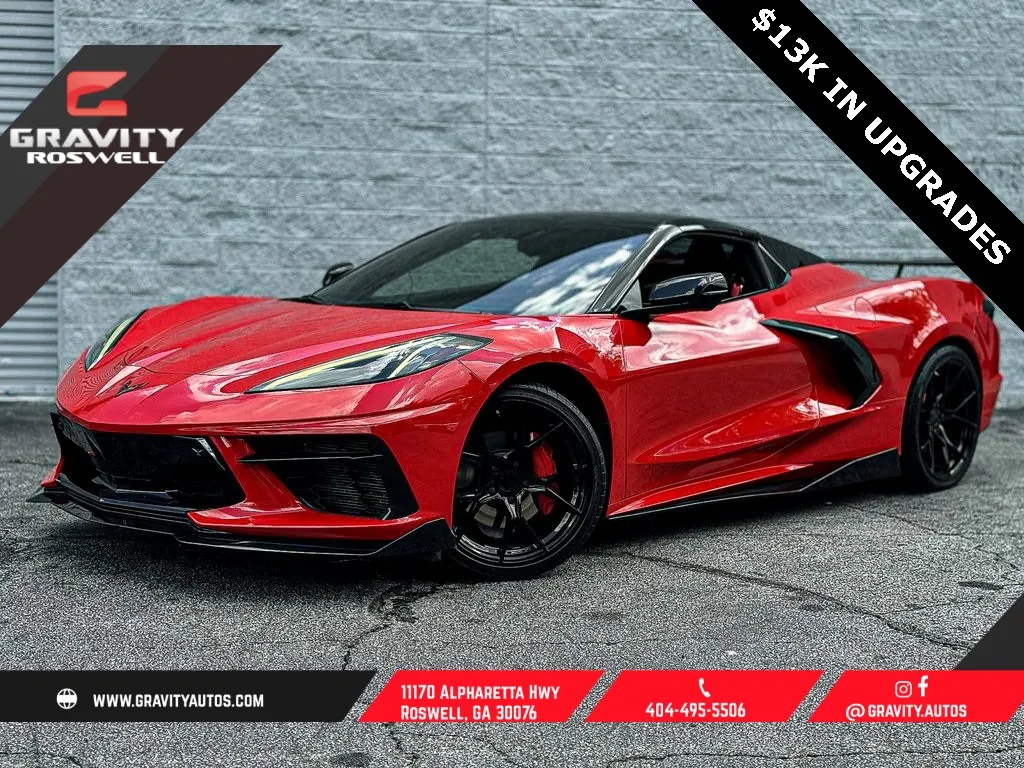 Red 2021 Chevrolet Corvette Stingray for sale in Roswell, GA