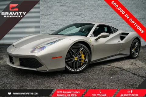 Silver 2016 Ferrari 488 GTB for sale in Roswell, GA