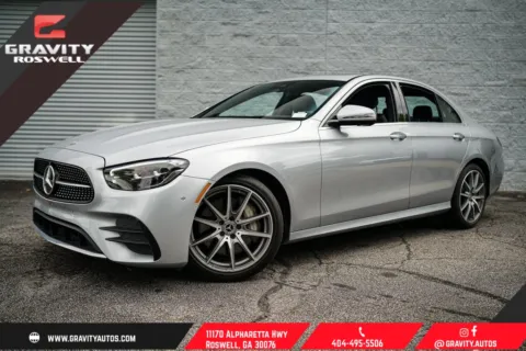 Silver 2022 Mercedes-Benz E-Class E 350 for sale in Roswell, GA