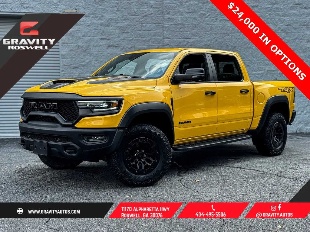 Yellow 2023 Ram 1500 TRX for sale in Roswell, GA