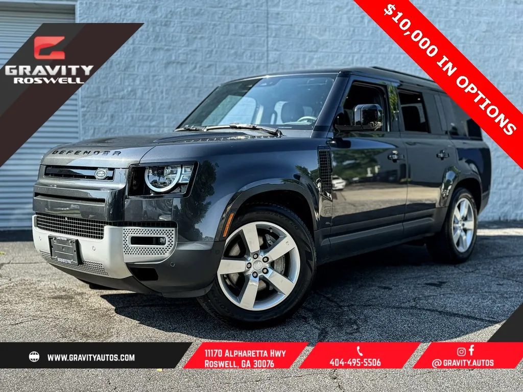 Gray 2023 Land Rover Defender 130 S for sale in Roswell, GA