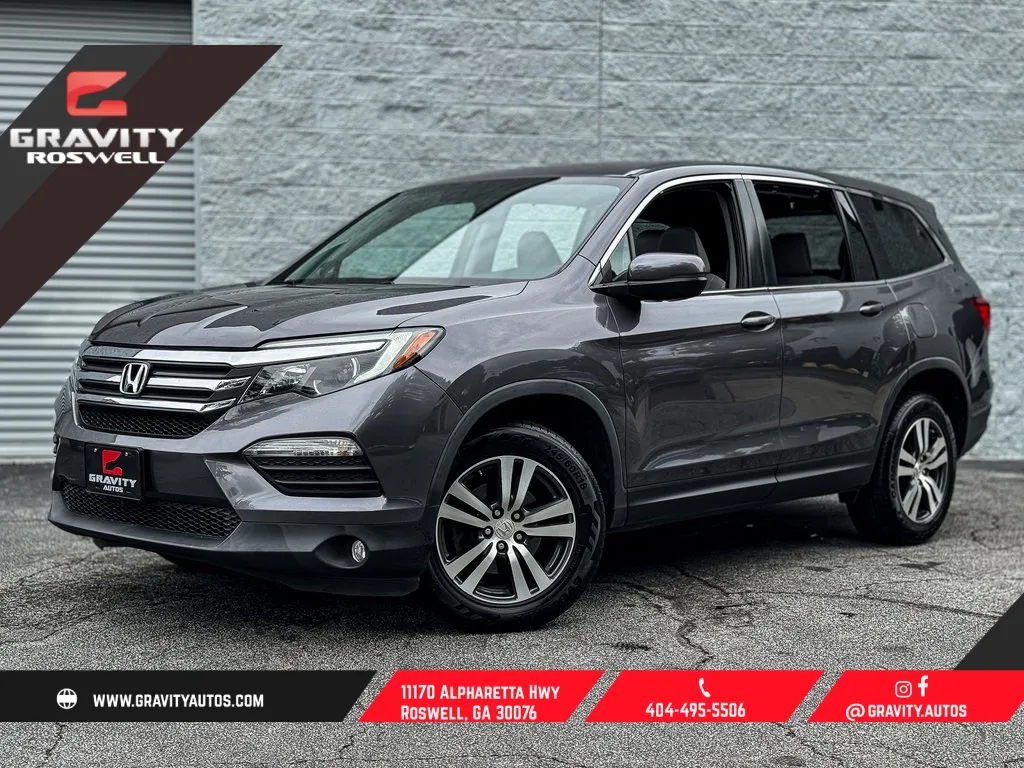 Gray 2017 Honda Pilot EX-L for sale in Roswell, GA