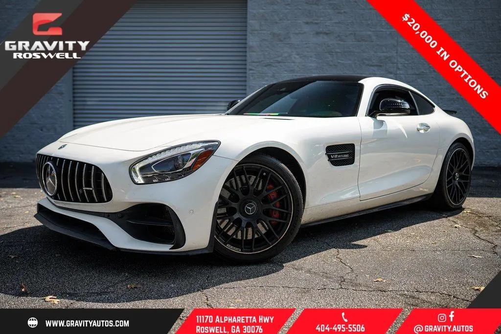 White 2018 Mercedes-Benz AMG GT S for sale in Roswell, GA