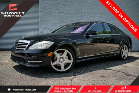 Black 2013 Mercedes-Benz S-Class S 550 for sale in Roswell, GA