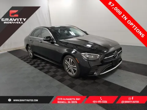 Black 2021 Mercedes-Benz E-Class E 350 for sale in Roswell, GA