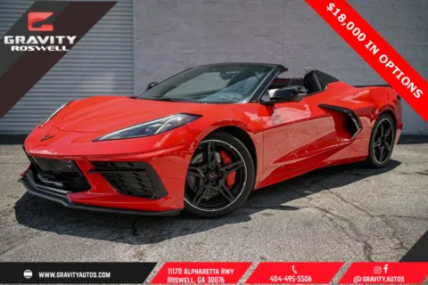 Red 2022 Chevrolet Corvette Stingray for sale in Roswell, GA
