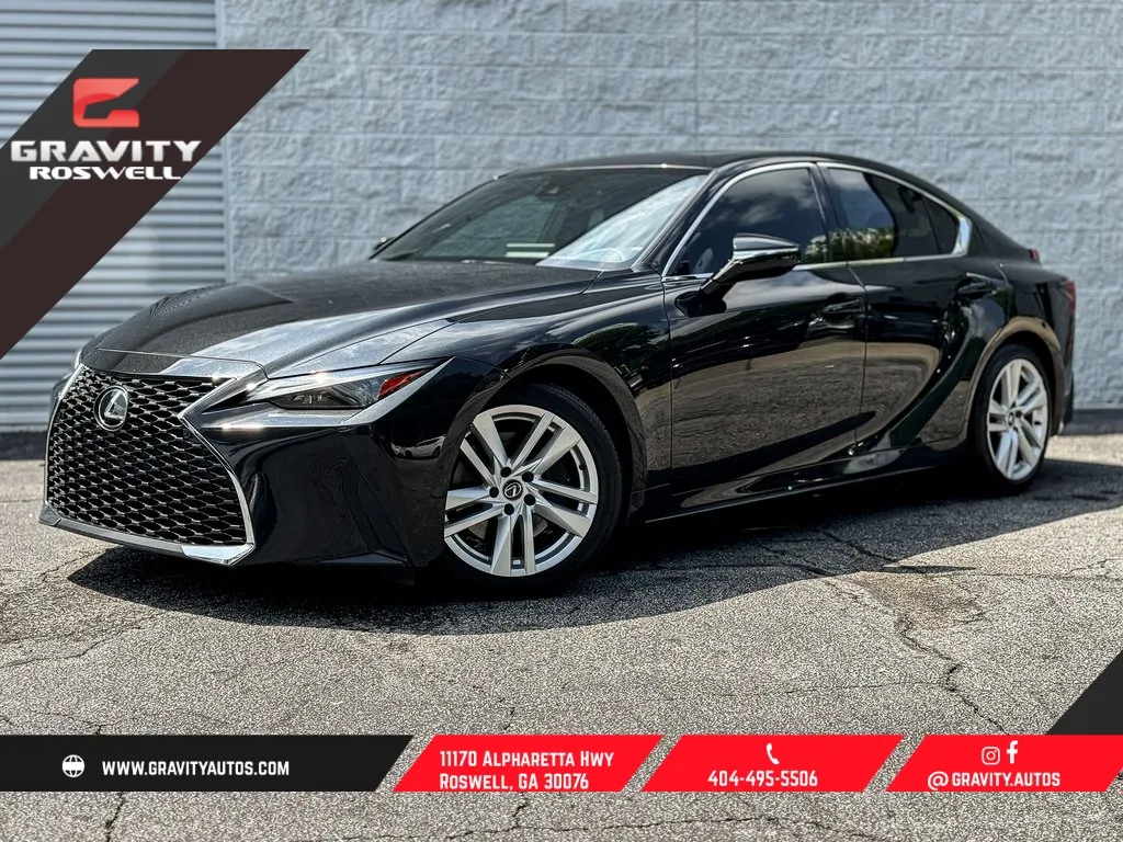 Black 2023 Lexus IS 300 for sale in Roswell, GA