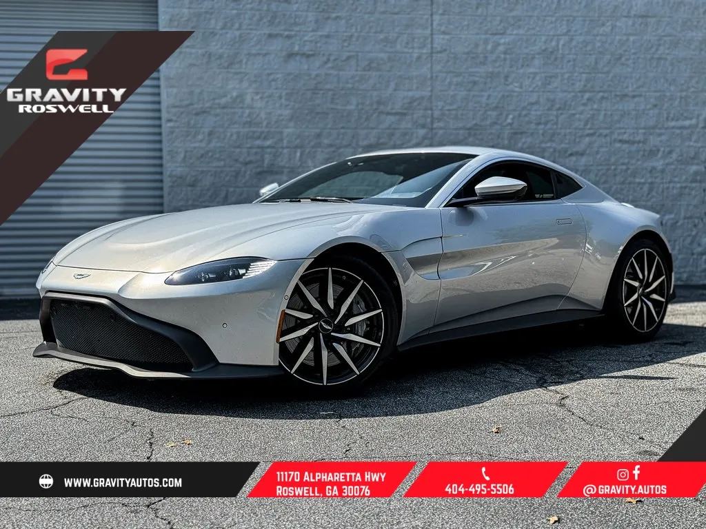 Silver 2020 Aston Martin Vantage for sale in Roswell, GA