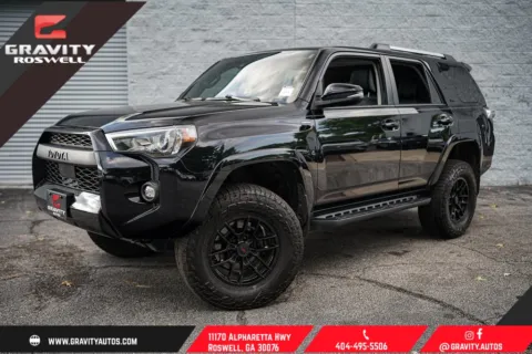 Black 2022 Toyota 4Runner SR5 Premium for sale in Roswell, GA