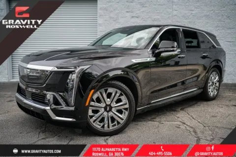 Black 2025 Cadillac Escalade IQ Luxury 1 for sale in Roswell, GA