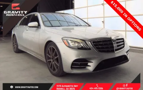 Silver 2019 Mercedes-Benz S-Class S 450 for sale in Roswell, GA