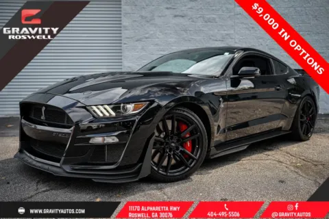 Black 2021 Ford Mustang Shelby GT500 for sale in Roswell, GA