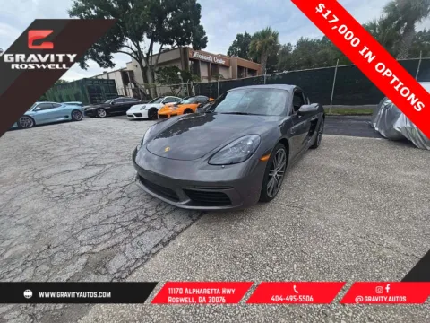 Gray 2023 Porsche 718 Cayman for sale in Roswell, GA