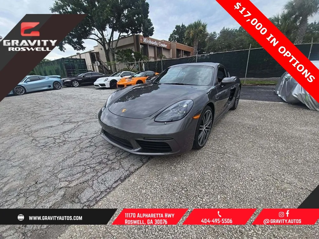 Gray 2023 Porsche 718 Cayman for sale in Roswell, GA