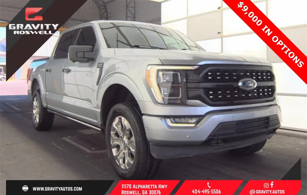 Silver 2022 Ford F-150 Platinum for sale in Roswell, GA