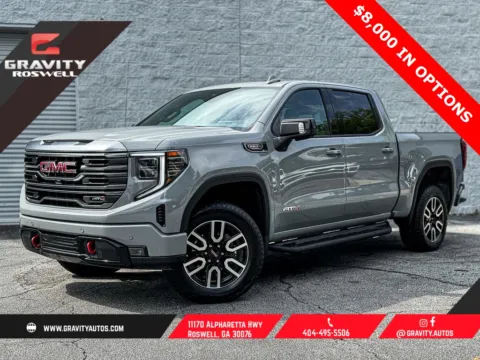 Gray 2024 GMC Sierra 1500 AT4 for sale in Roswell, GA