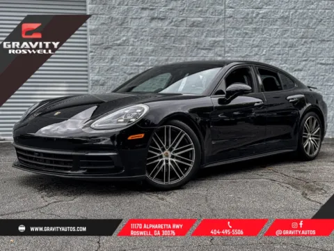 Black 2018 Porsche Panamera 4 for sale in Roswell, GA