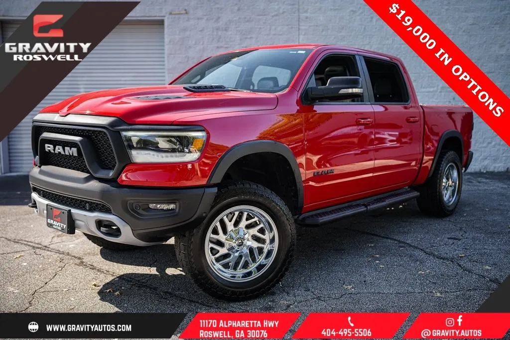 Used 2021 Ram 1500 Rebel for sale in Roswell, GA at Gravity Autos