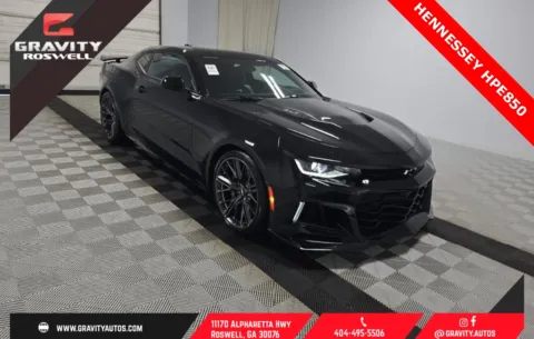 Black 2018 Chevrolet Camaro ZL1 for sale in Roswell, GA
