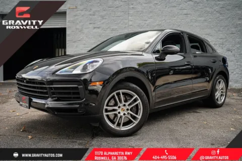 Black 2023 Porsche Cayenne Coupe for sale in Roswell, GA