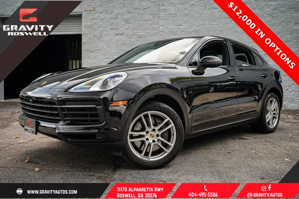 Black 2023 Porsche Cayenne Coupe for sale in Roswell, GA