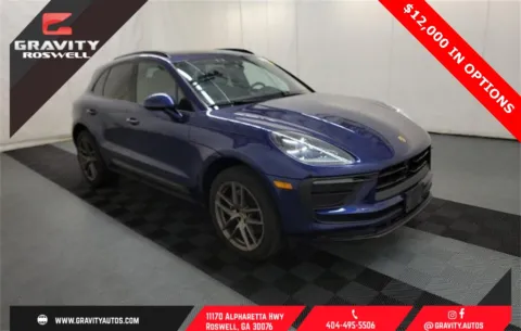 Blue 2023 Porsche Macan for sale in Roswell, GA