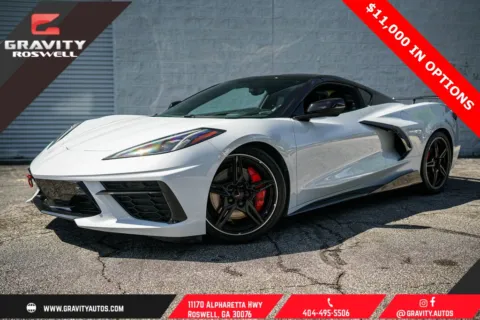 Gray 2022 Chevrolet Corvette Stingray for sale in Roswell, GA