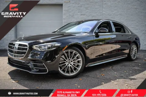Black 2022 Mercedes-Benz S-Class S 580 for sale in Roswell, GA