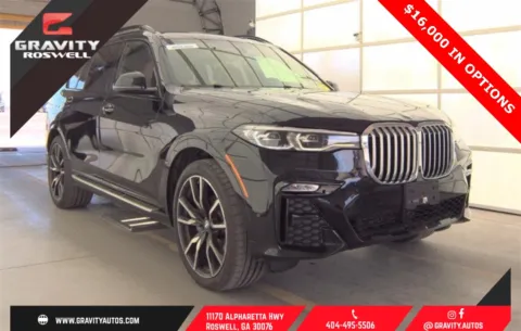 Black 2021 BMW X7 xDrive40i for sale in Roswell, GA