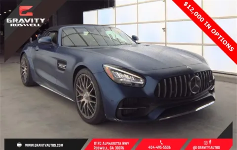Blue 2020 Mercedes-Benz AMG GT C for sale in Roswell, GA