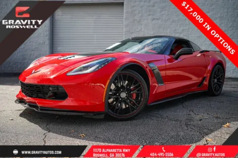 Red 2016 Chevrolet Corvette Z06 for sale in Roswell, GA